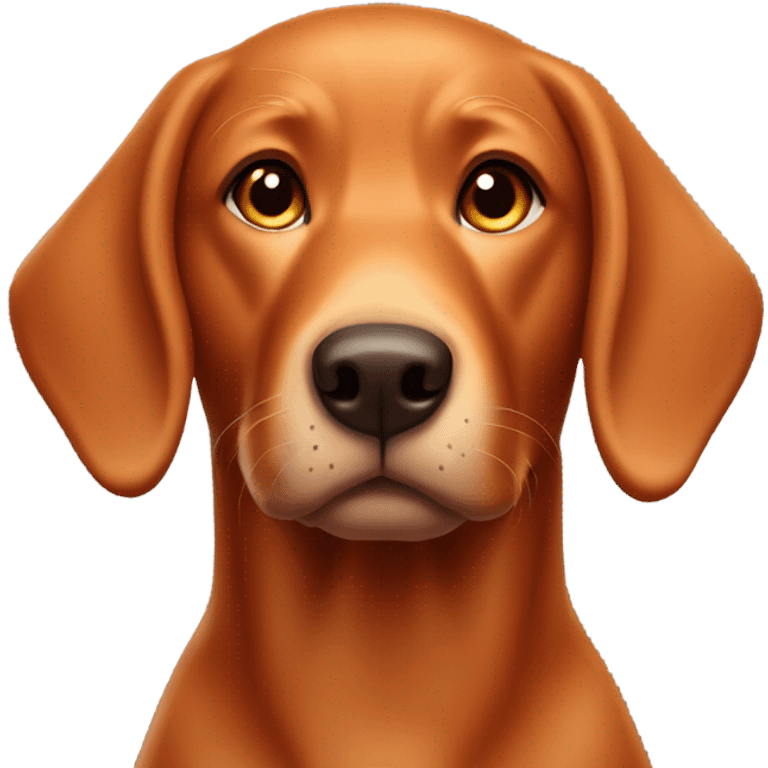 Labrador fox red  emoji