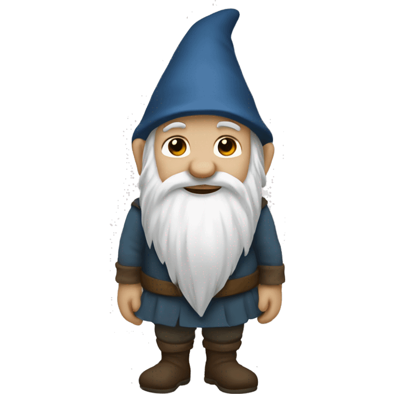 Simple gnome no face  emoji