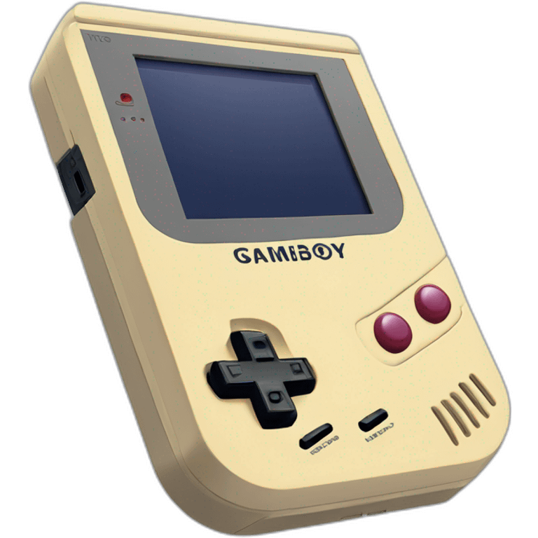 retro console Nintendo gameboy emoji