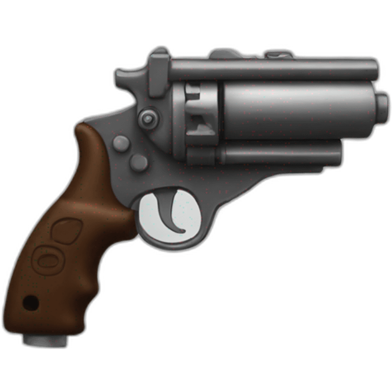 Pistolet peinture outil emoji