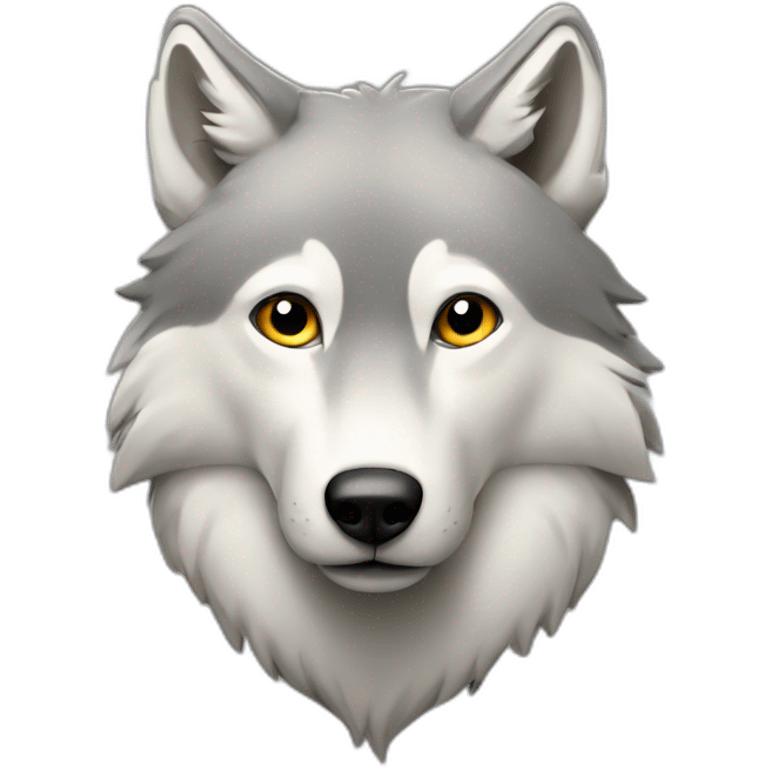 Un Loup qui m’a ce emoji