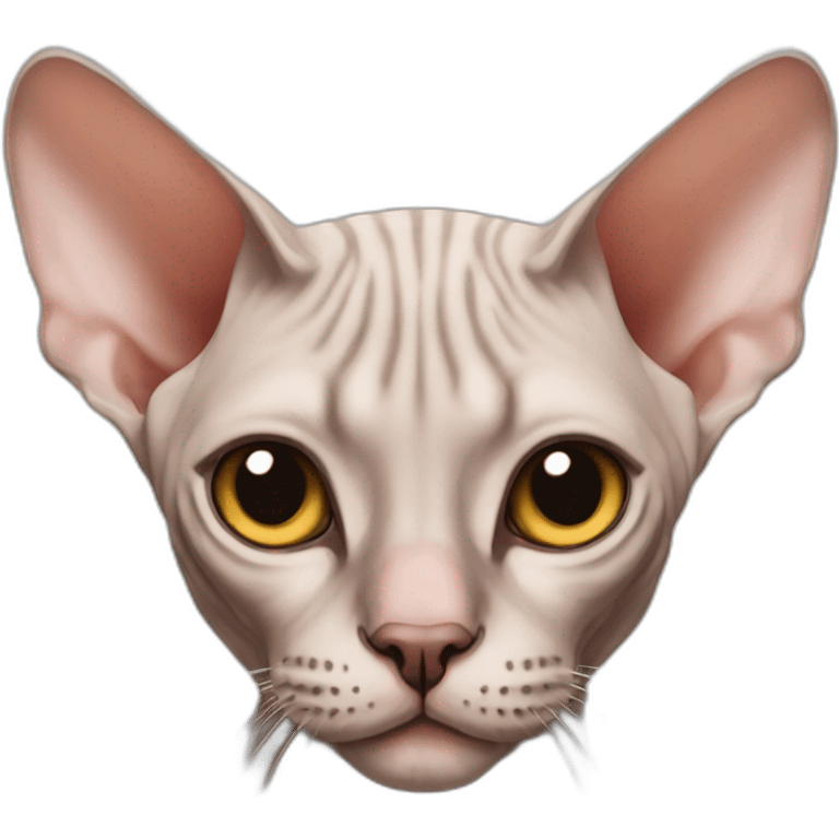 sphynx cat  emoji