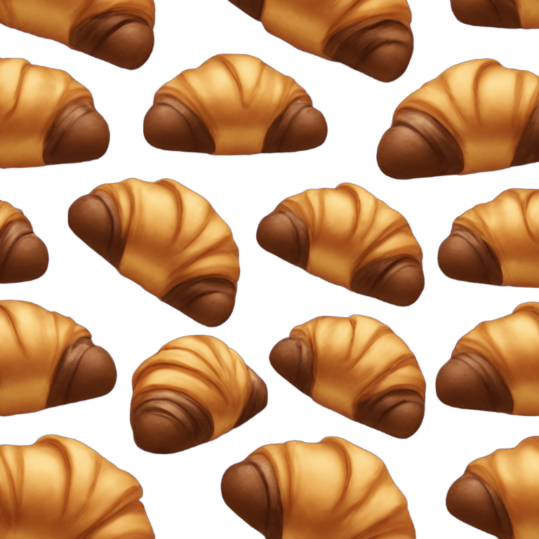 chocolate croissant emoji