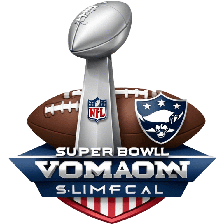 Super Bowl 59 logo emoji