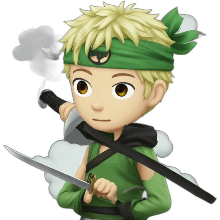 zoro au combat emoji