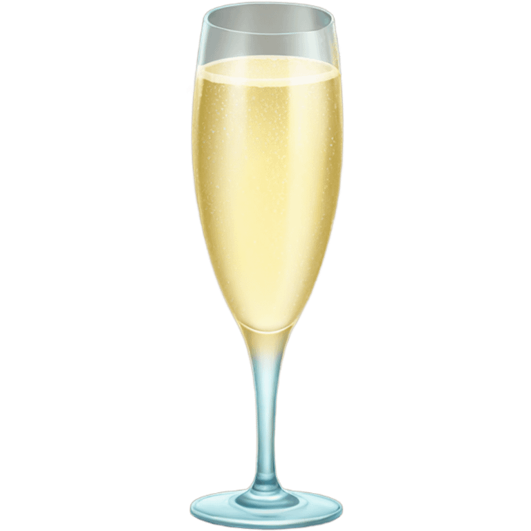 Happy new year with champagne  emoji