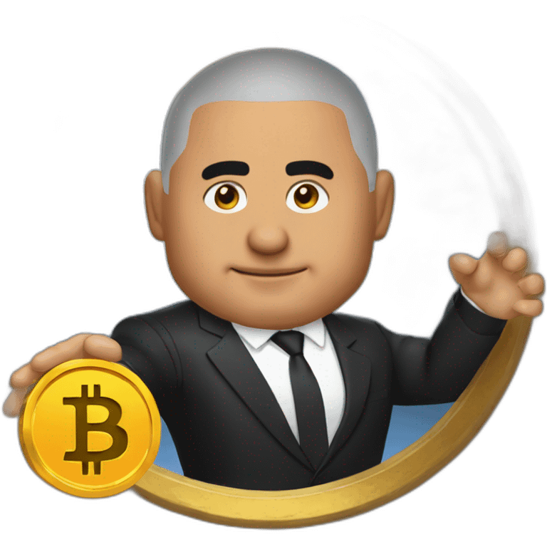 boyko borissov holding bitcoin emoji