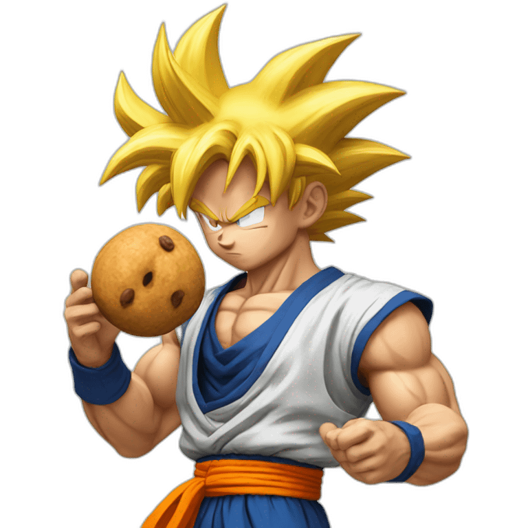 goku holding nuts emoji