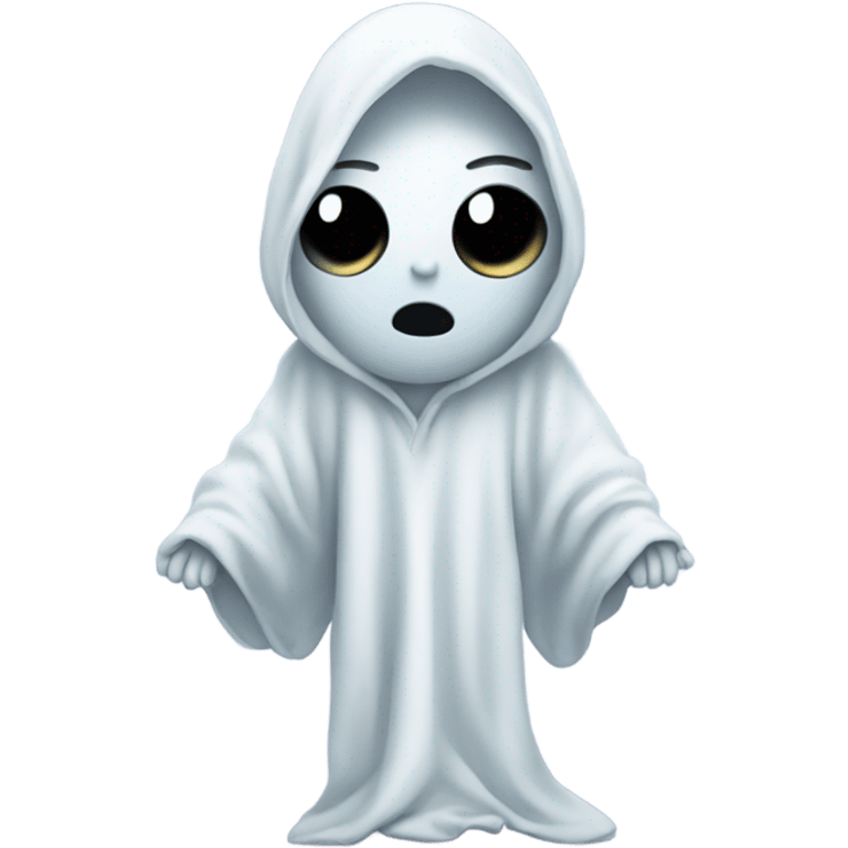 Ghost in pajamas emoji