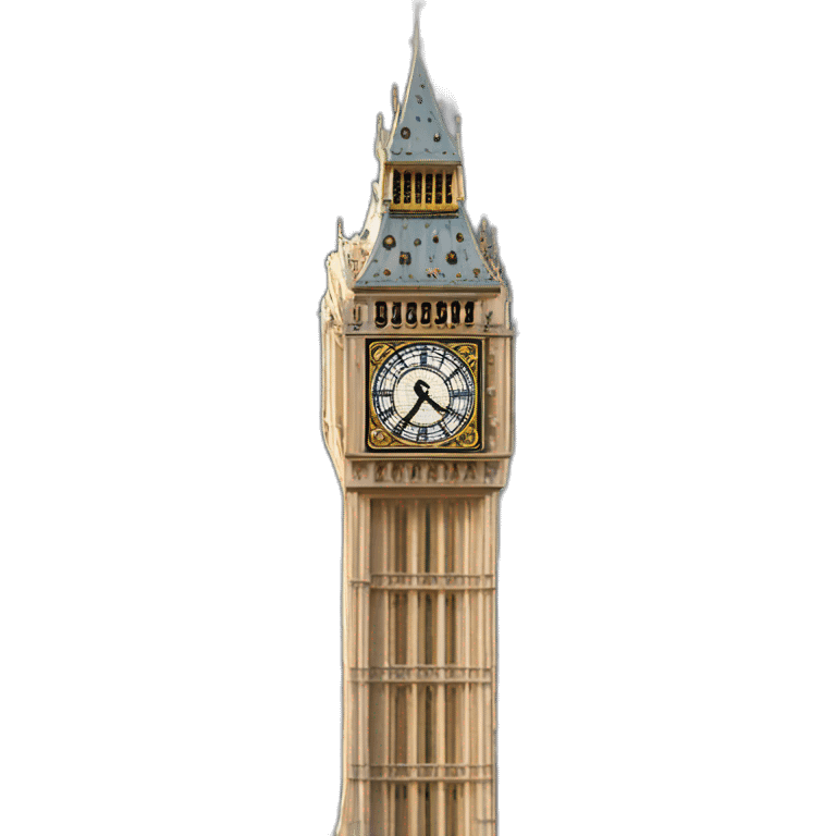 big ben london emoji