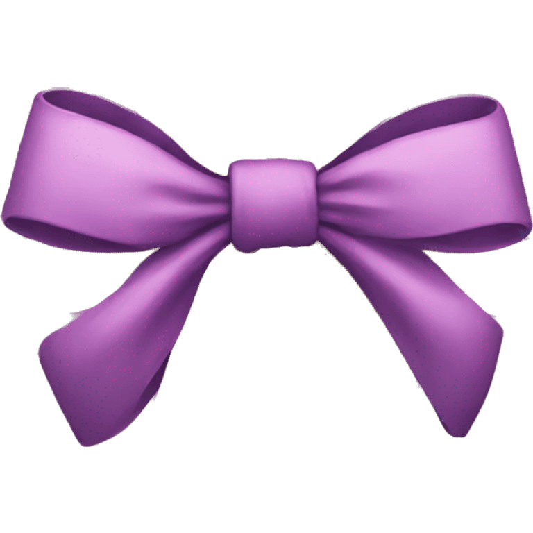 Aesthetic bow emoji