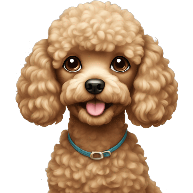 toy poodle  emoji