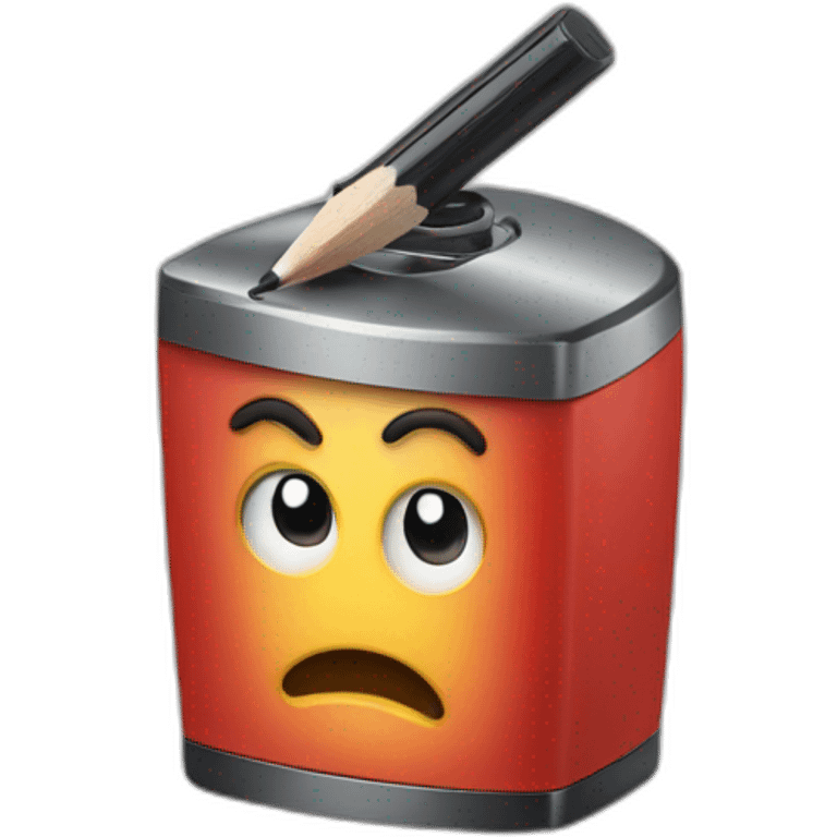 small pencil sharpener emoji