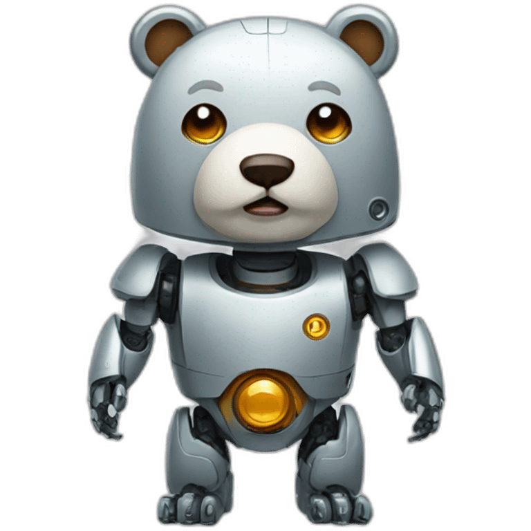 bear robot emoji