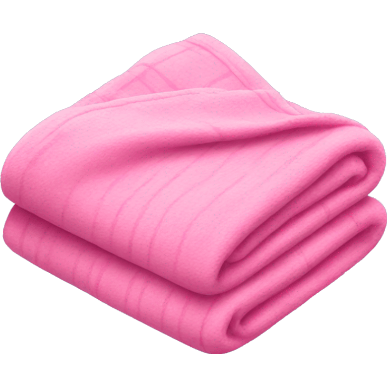 Pink blanket  emoji