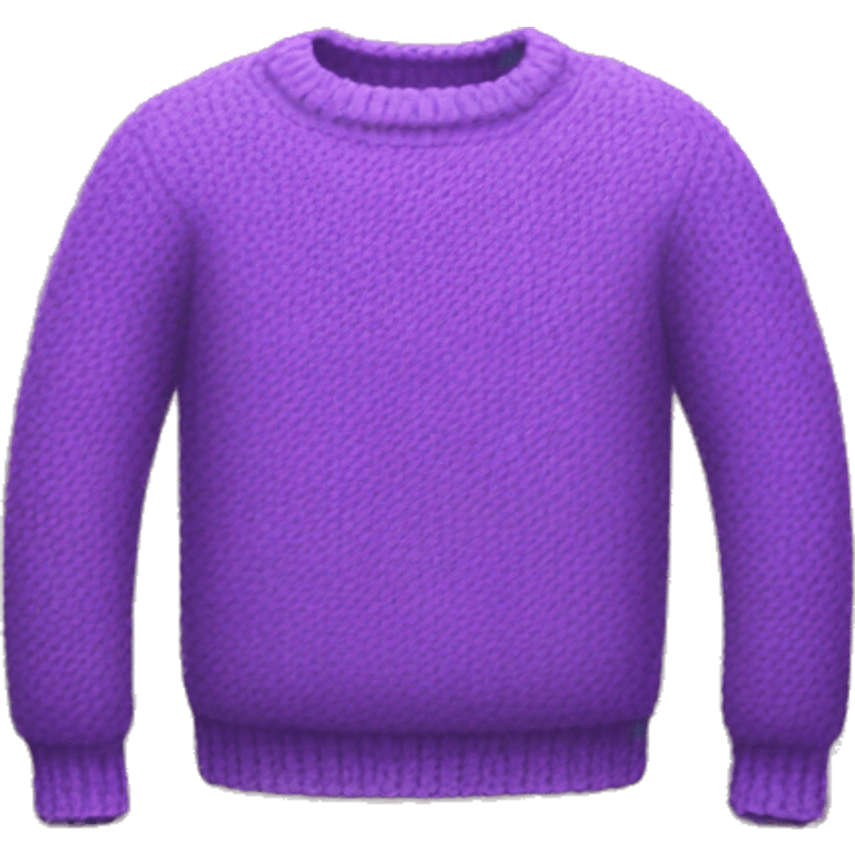 purple sweater emoji