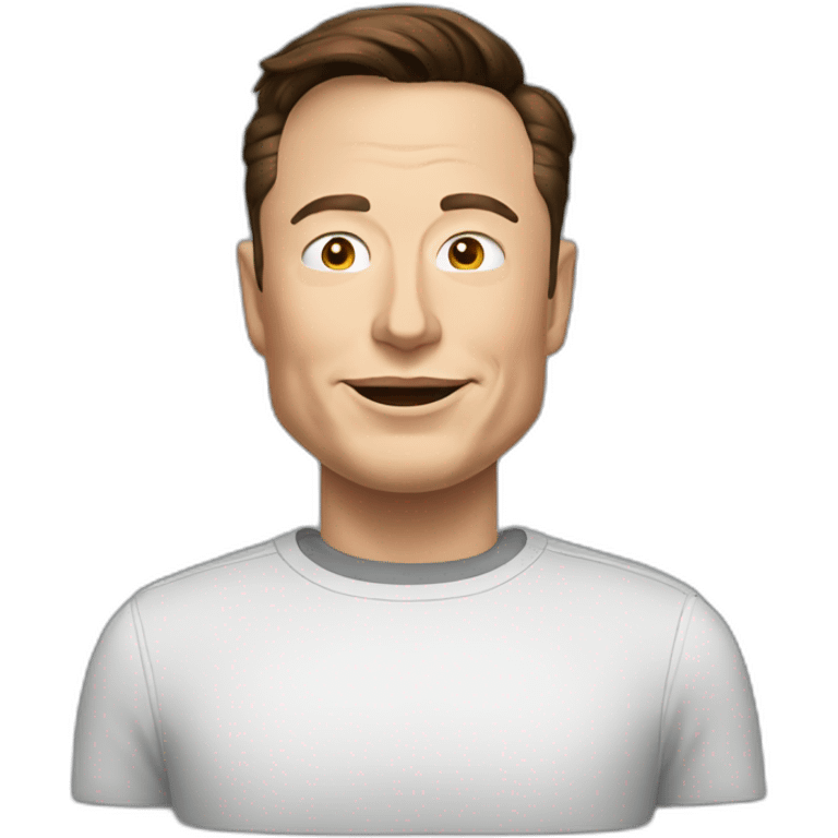 Elon Musk emoji