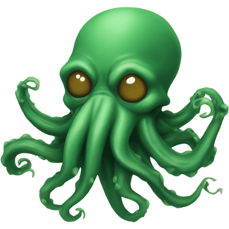 Cthulhu with phone  emoji