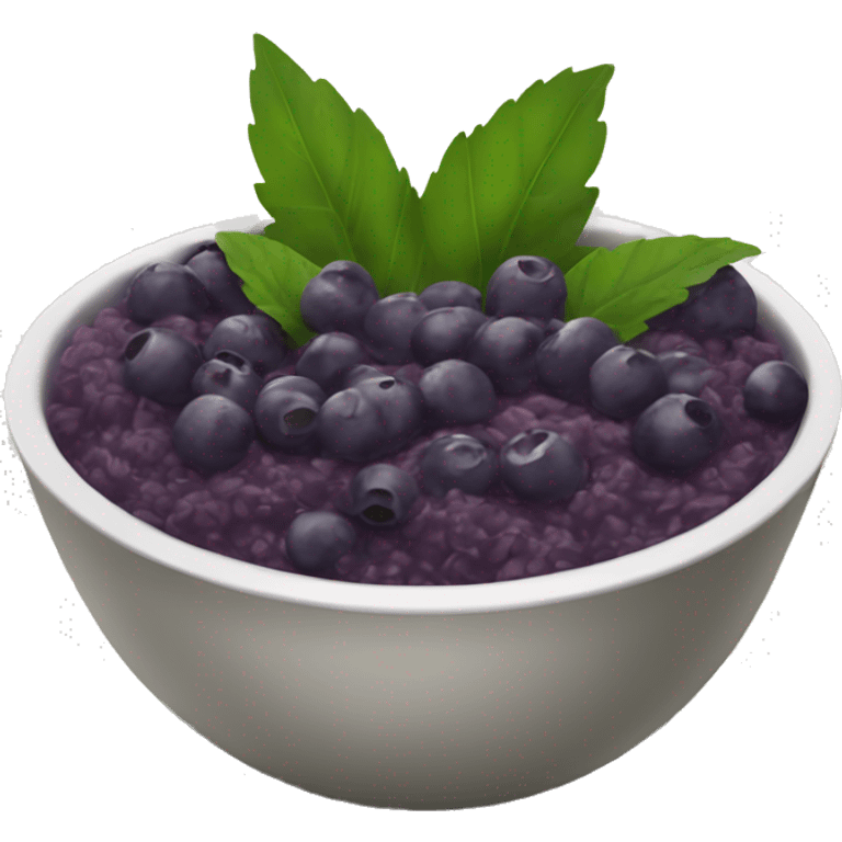 Açaí bowl  emoji