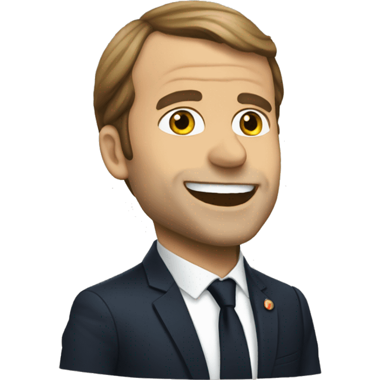 Macron qui chante emoji