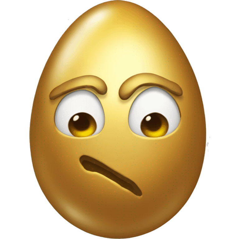 Golden Egg (possibly rotten) emoji