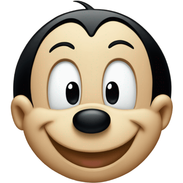 Mickey mouse emoji