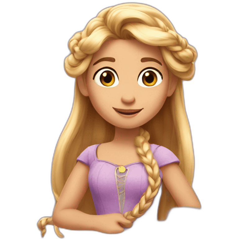 Raiponce emoji