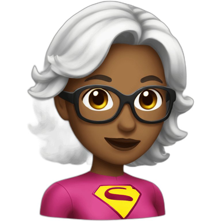 superhero mom emoji