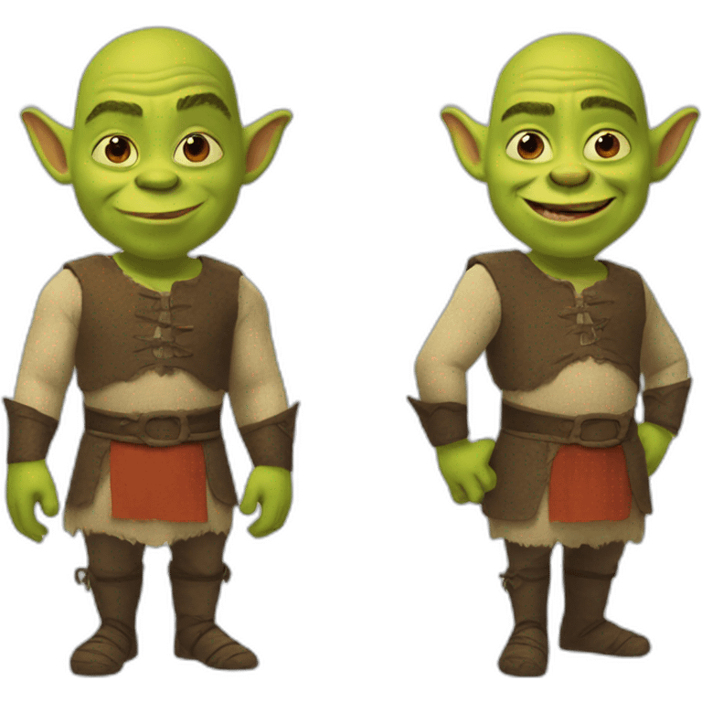 Shrek and Imp Hybrid emoji