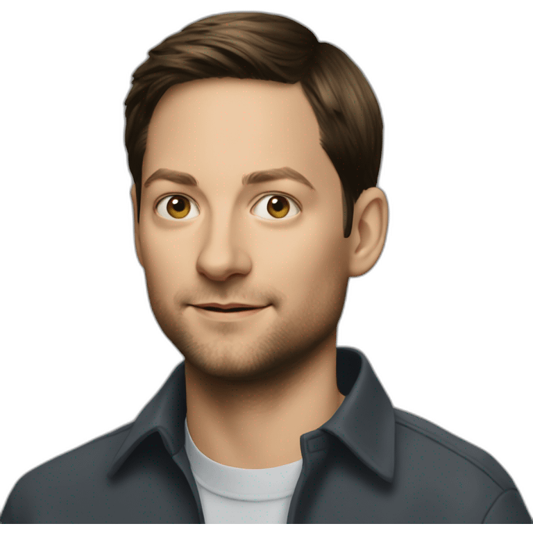 high detail tobey maguire emoji