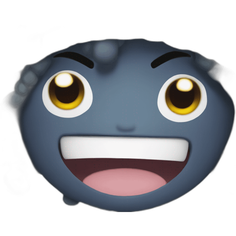 cute kraken naruto face emoji