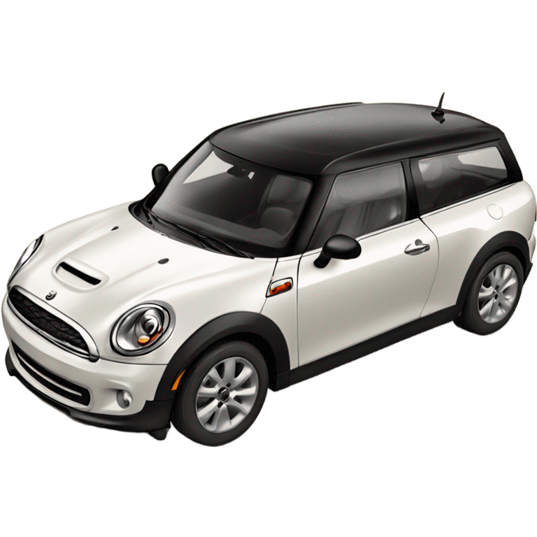 Happy red mini cooper clubman emoji