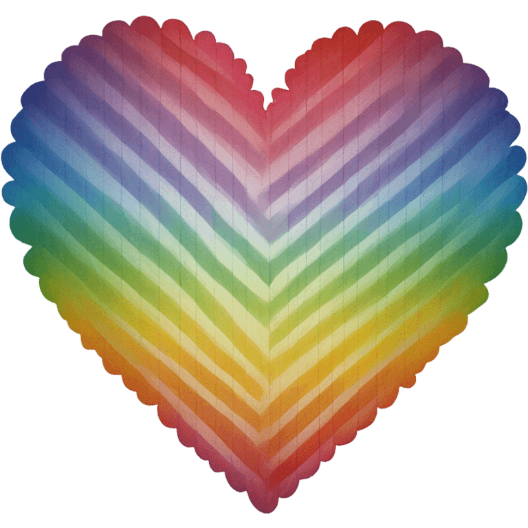 rainbow heart emoji