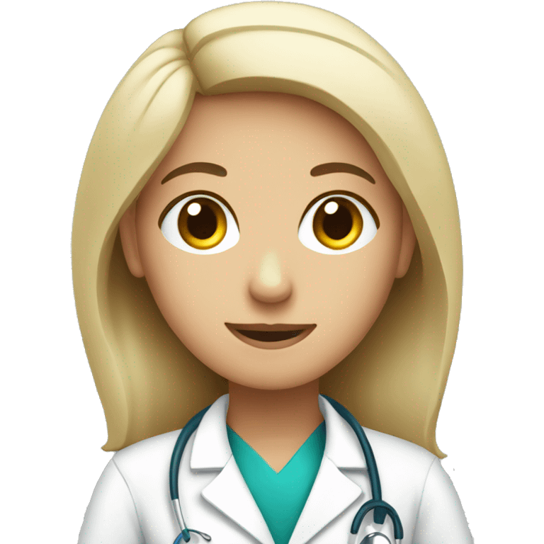 Medical office staff emoji