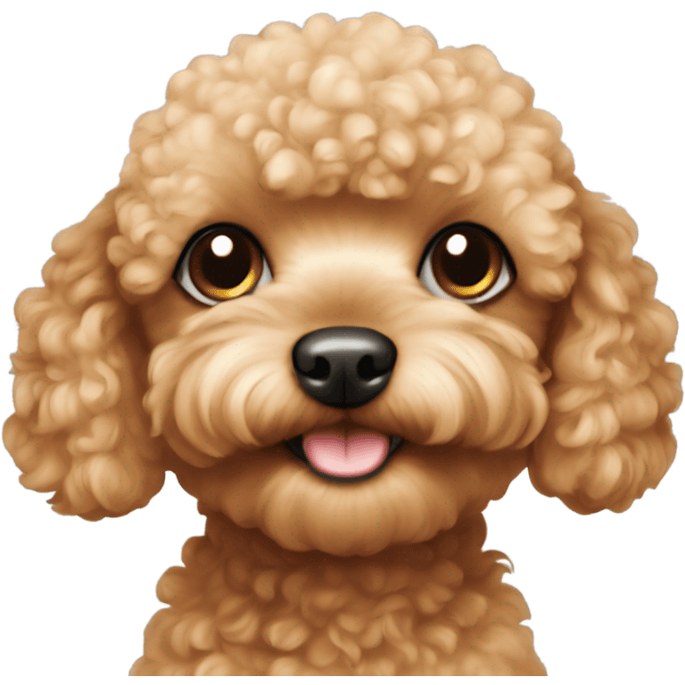 apricot toy poodle emoji