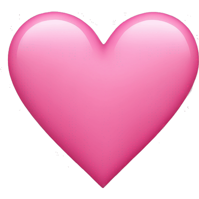 Pink heart emoji