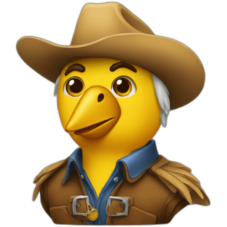 canary cowboy emoji