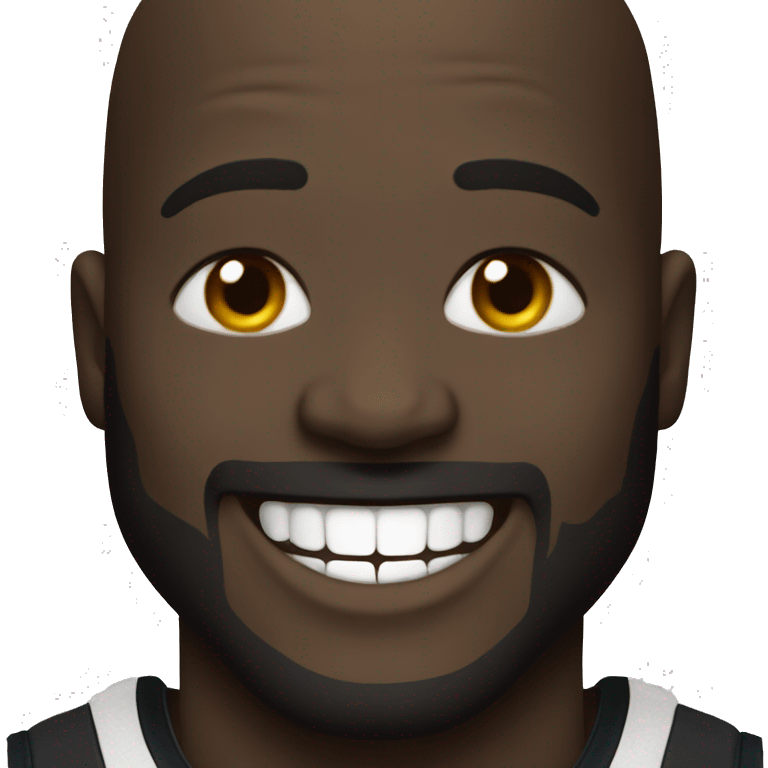 Shaq smiling emoji