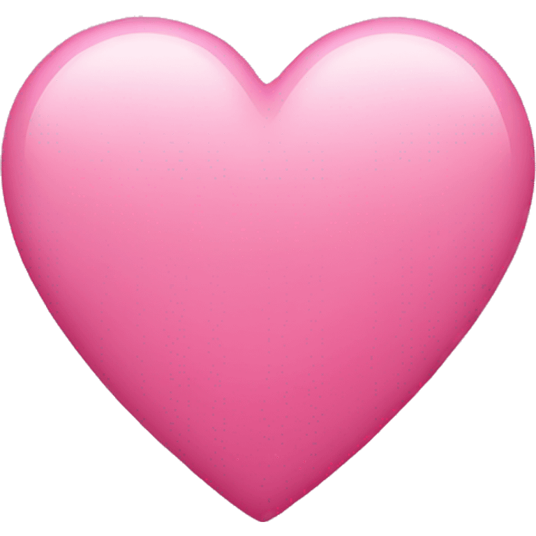 Pink heart  emoji