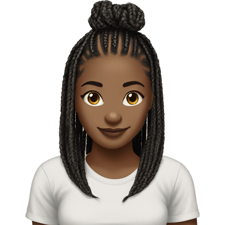 box braids emoji