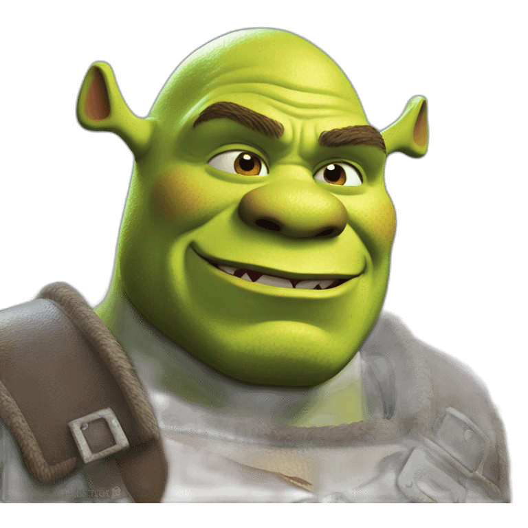 shrek with RPG emoji