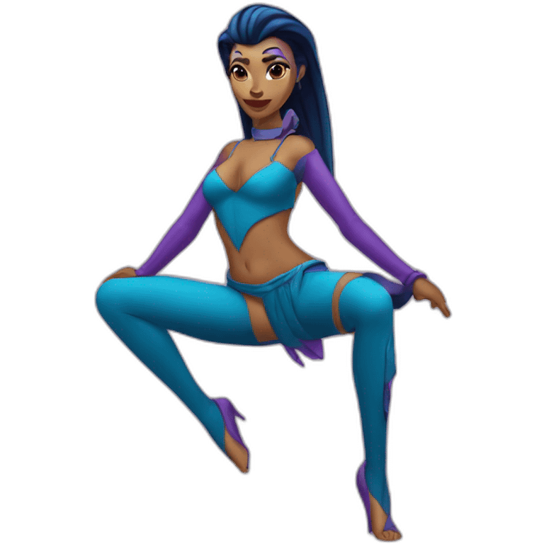 Sexy pose twi’lek emoji