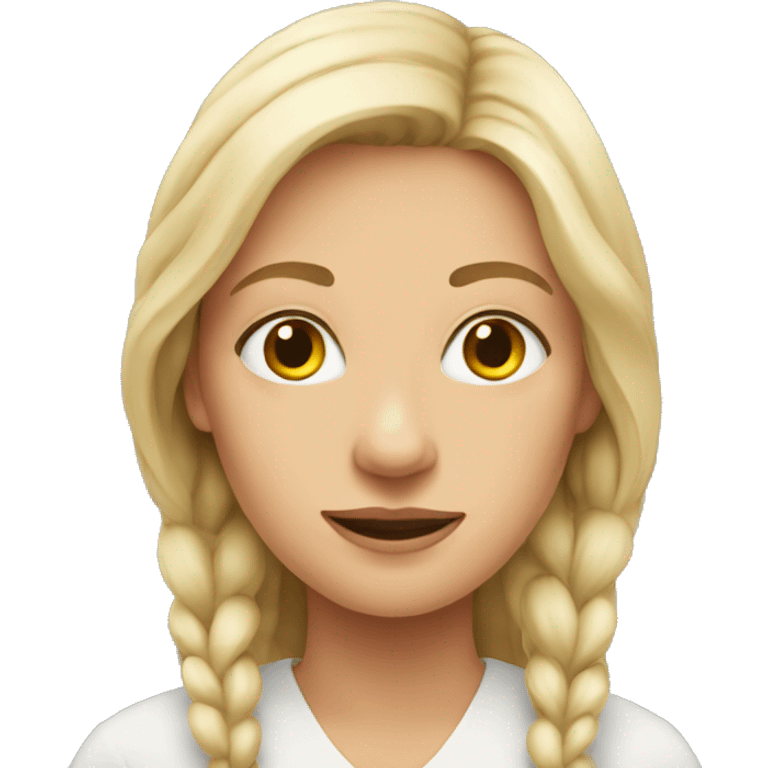 Nordic woman  emoji