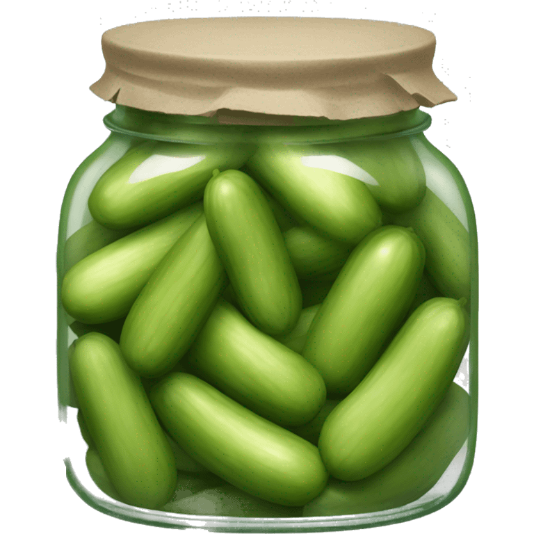 Jar of pickles emoji