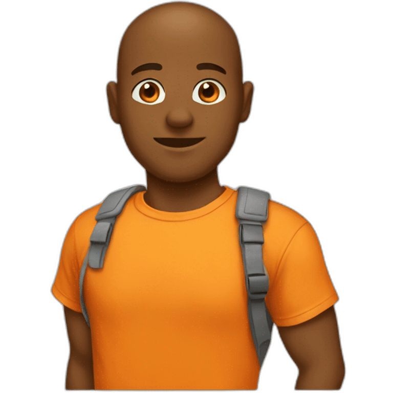 orange tshirt emoji