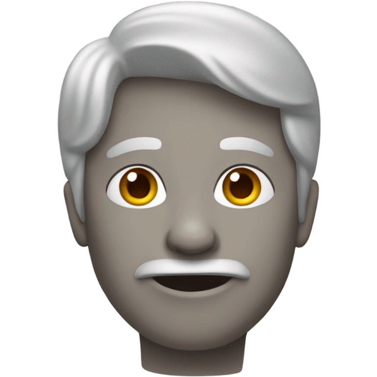 Moño gris emoji