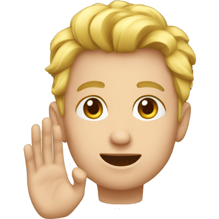 deaf emoji