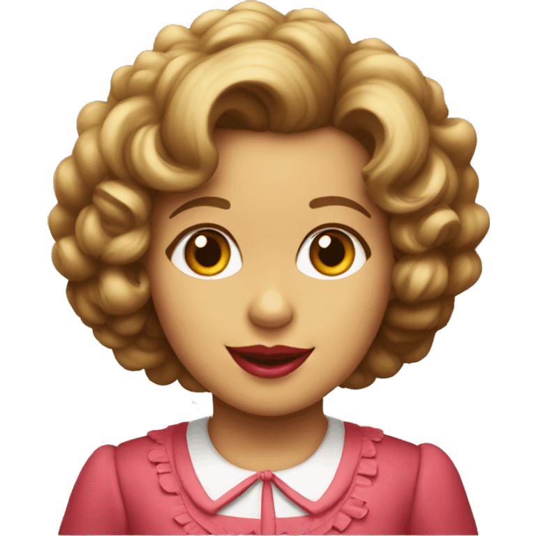 shirley temple emoji