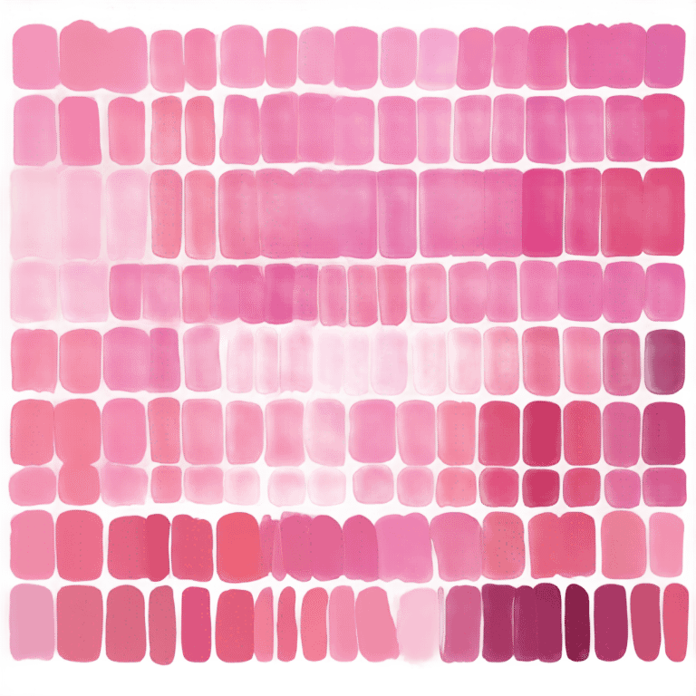 Pink paint palette  emoji