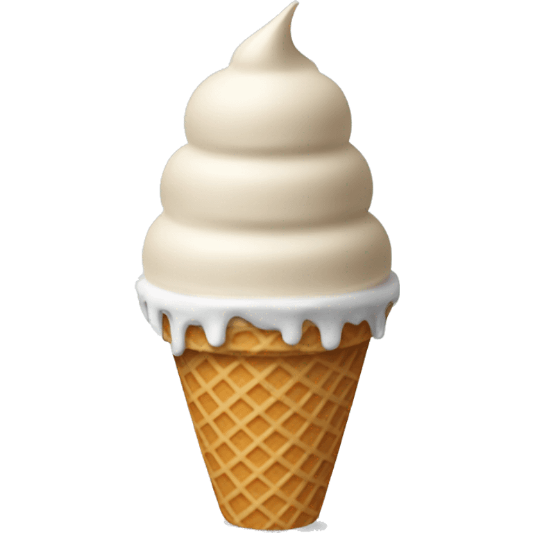 ICE CREAM CROSSON CONE emoji